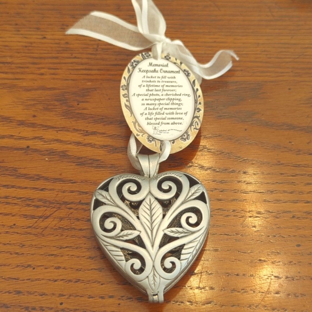 Precious Memories Memorial Locket by Cathedral Art